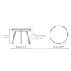 Mesa auxiliar CH415 Carl Hansen and Son