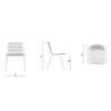 Silla Zebra de Fast. Sillas modernas y resistentes a espacios exteriores.