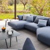 Sofá Solaris Rope de Fast de diseño moderno y elegante para exteriores de Fast. Sofás para terrazas.