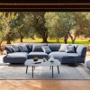Sofá Solaris Rope de Fast de diseño moderno y elegante para exteriores de Fast. Sofás para terrazas.