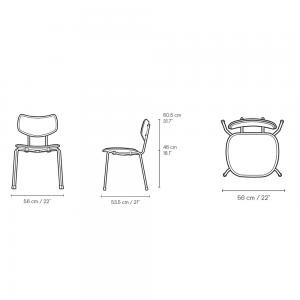 Silla Vega VLA26P Carl Hansen and Son