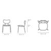 Silla Vega VLA26P Carl Hansen and Son