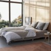 Sofá cama matrimonio de diseño Cubed 02 Cromo para salón de Innovation Living.