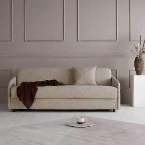 Sofá cama matrimonio de diseño Eivor Spring de Innovation Living para oficina.