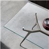 Mesa Arkos rectangular cristal Sovet Italia