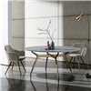 Mesa Arkos redonda cristal Sovet Italia
