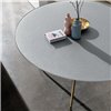 Mesa Arkos redonda cristal Sovet Italia
