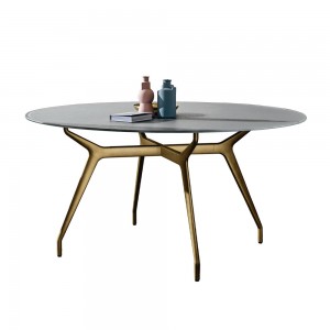 Mesa Arkos redonda cristal Sovet Italia