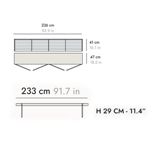 Aparador Sussex SSX401 Quickship Punt