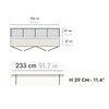 Aparador Sussex SSX401 Quickship Punt