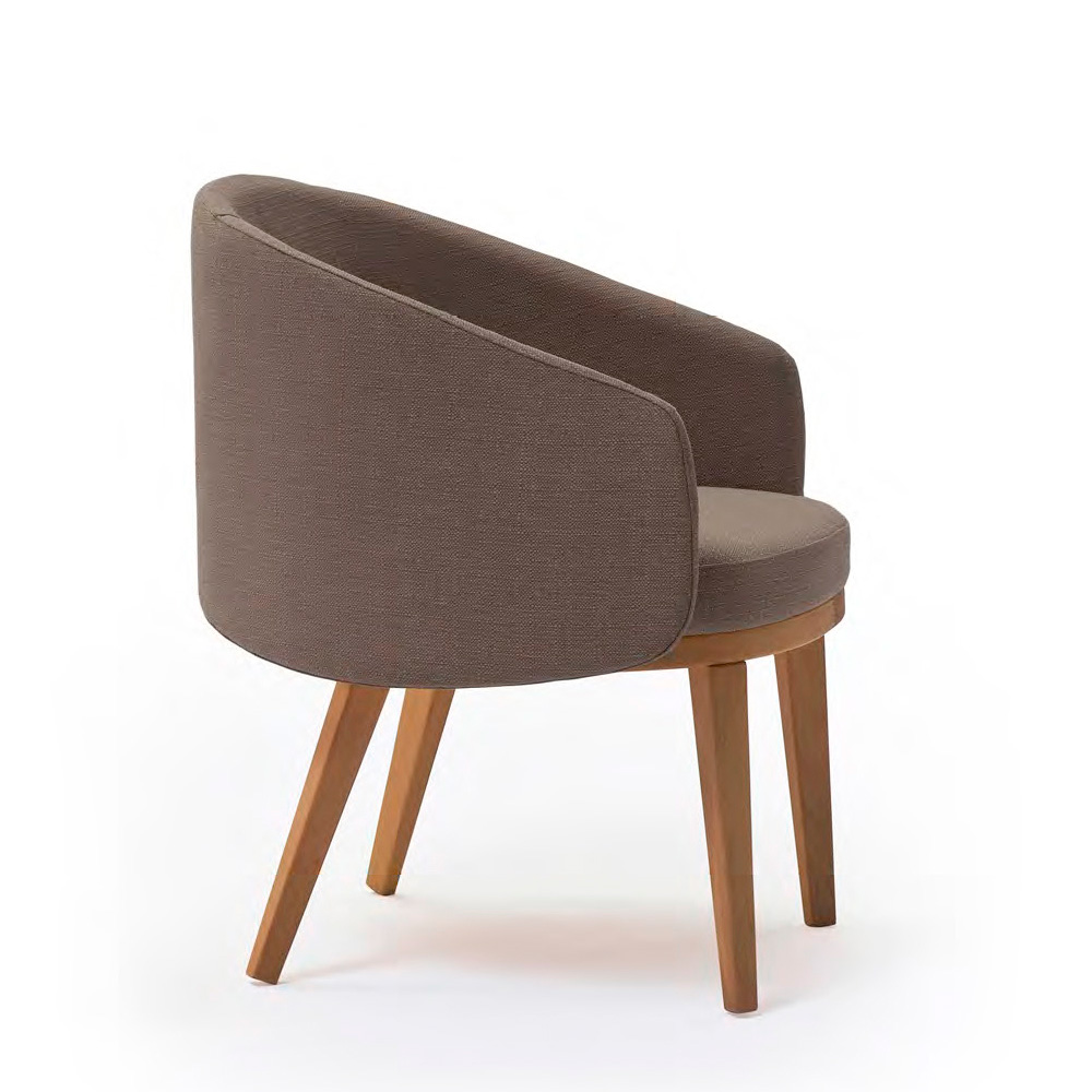 Sillón lounge Blur madera Doos