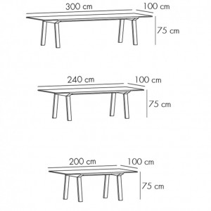 Mesa Mitis Madera Punt
