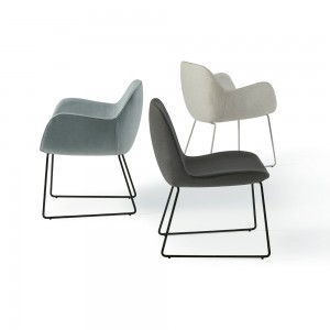 Sillón Pelikan acero Doos