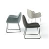 Sillón Pelikan acero Doos