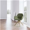 Sillón Pelikan giratorio madera Doos