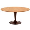 Mesa Flûte redonda madera Sovet Italia