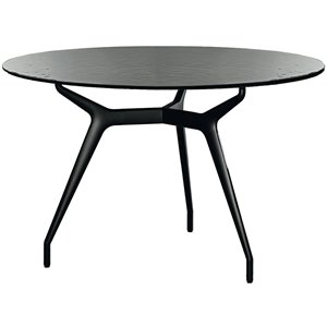 Mesa Arkos redonda cristal Sovet Italia