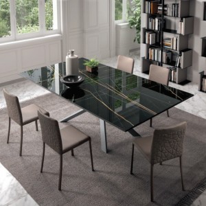 Mesa 4x4 Extensible Cemento Ozzio Design
