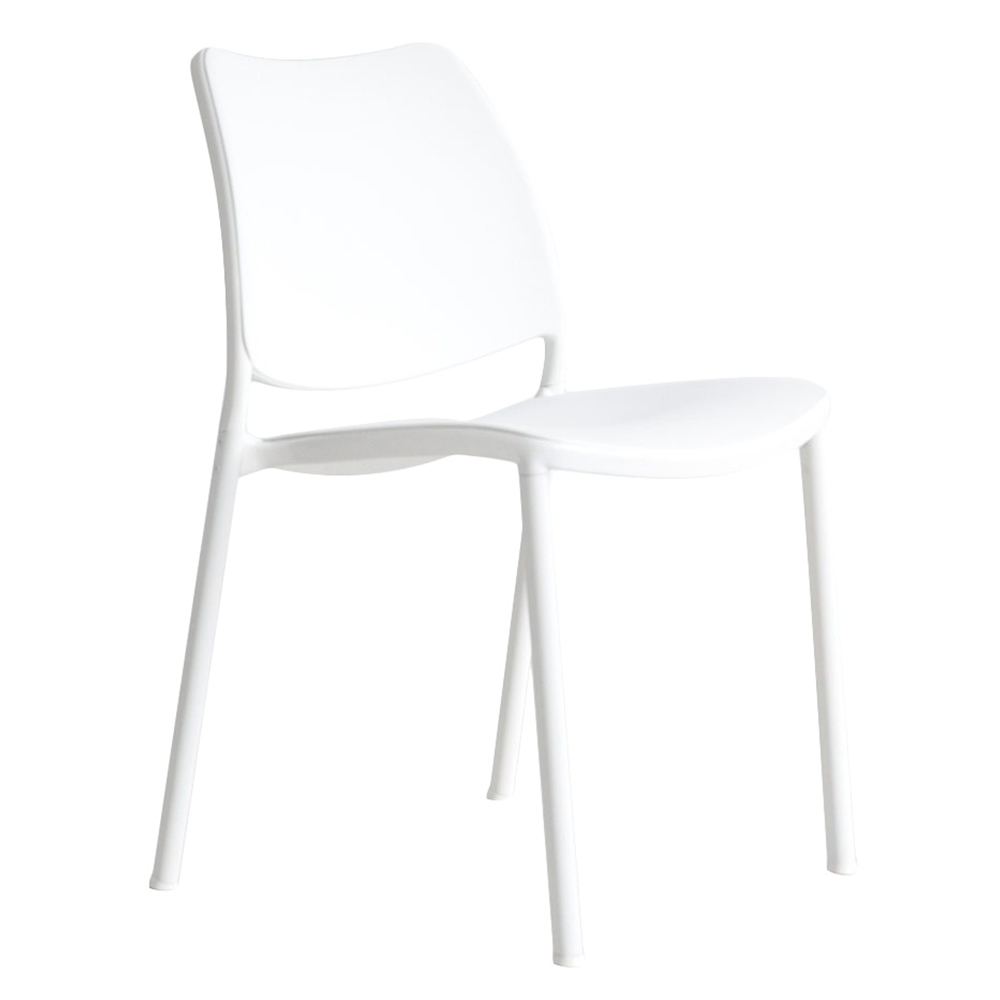 Silla Gas Blanca Polipropileno Stua