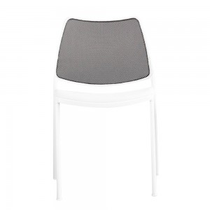 Silla Gas Blanca Tapizada Red Stua