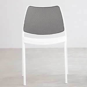 Silla Gas Blanca Tapizada Red Stua