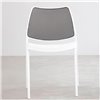 Silla Gas Blanca Tapizada Red Stua