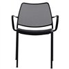 Sillón Gas Negro Tapizado Red Stua