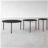 Pausa-Ø40/60/80 cm: Negro