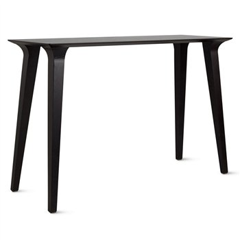 Consola Lau: Laminado negro