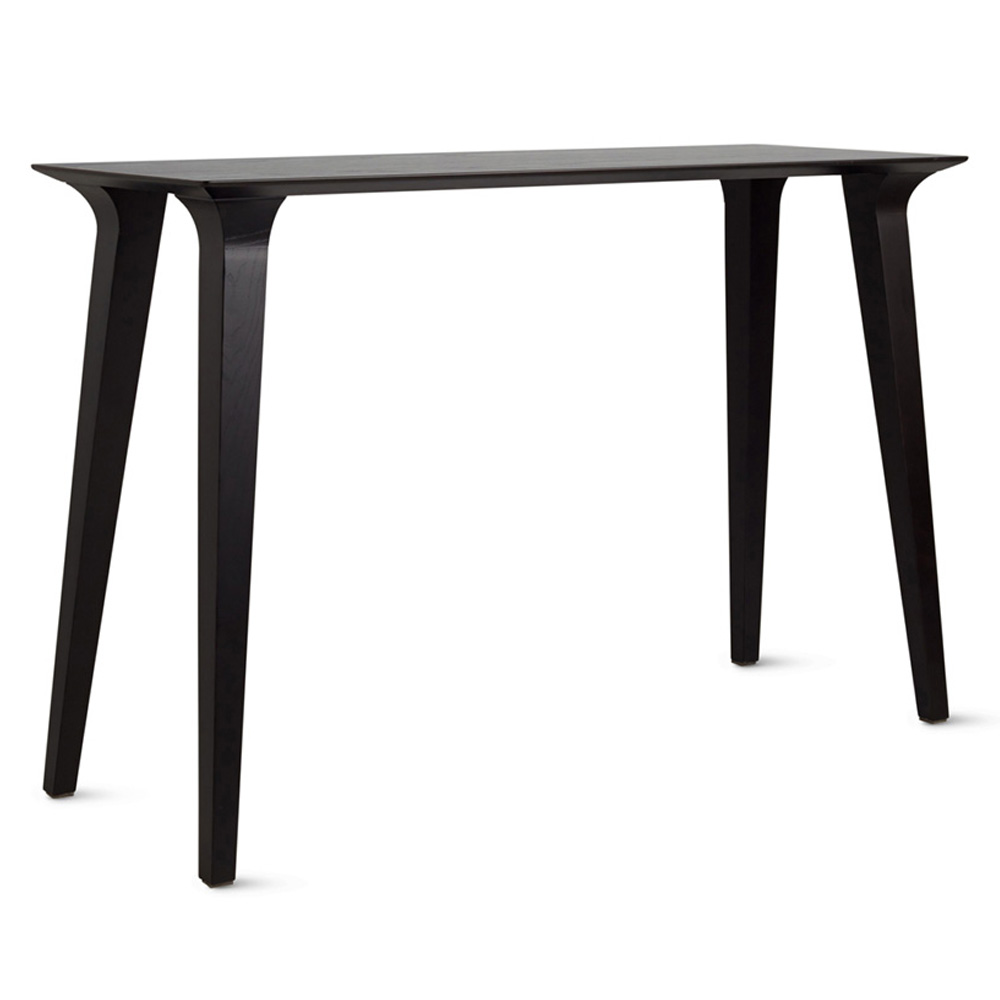 Consola Lau: Laminado negro