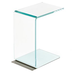 Mesa auxiliar Swan Cristal transparente Sovet Italia