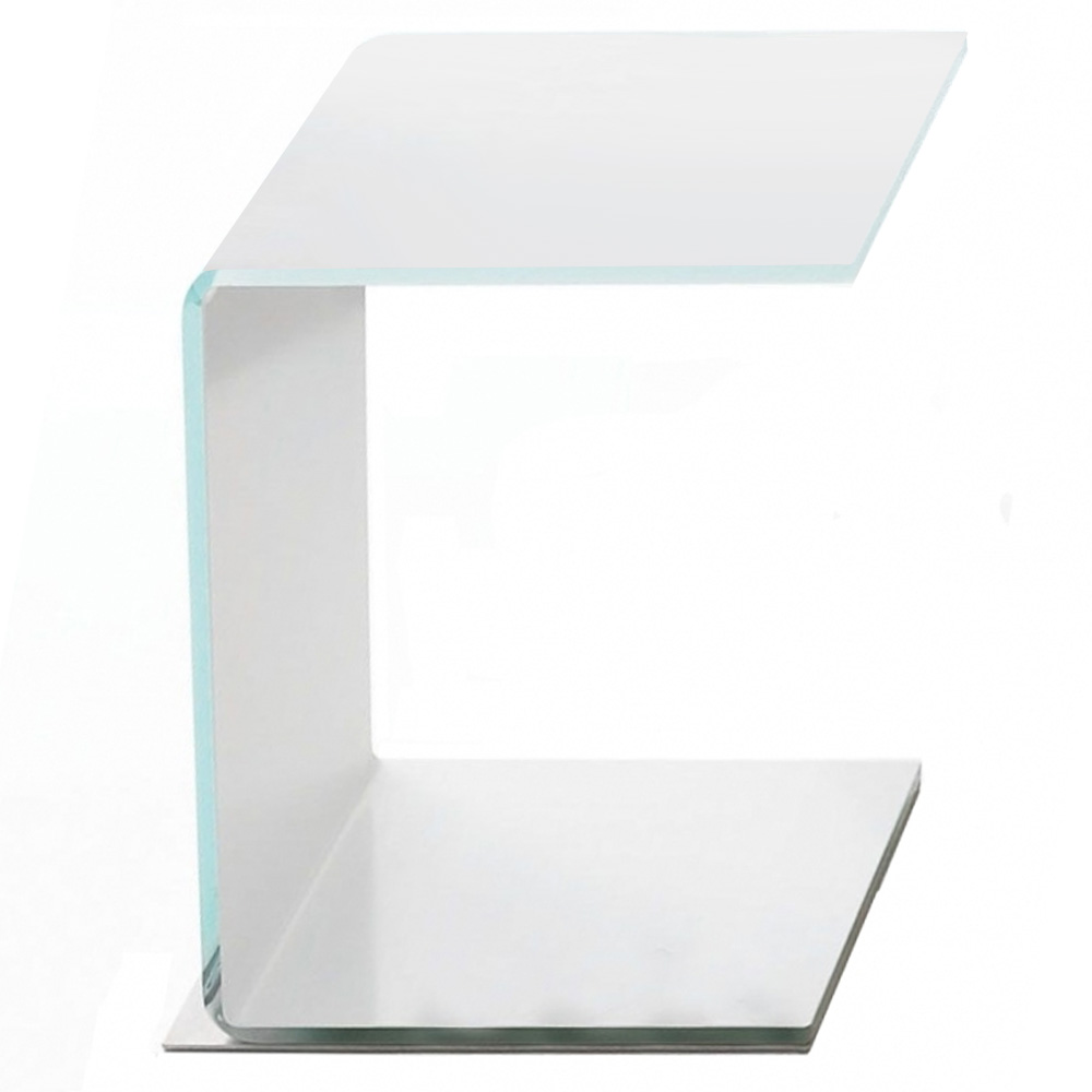 Mesa auxiliar Swan Cristal lacado Sovet Italia