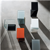 Mesa auxiliar Swan Cristal lacado Sovet Italia