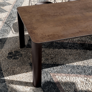 Mesa Kodo cerámica Outdoor Sovet Italia