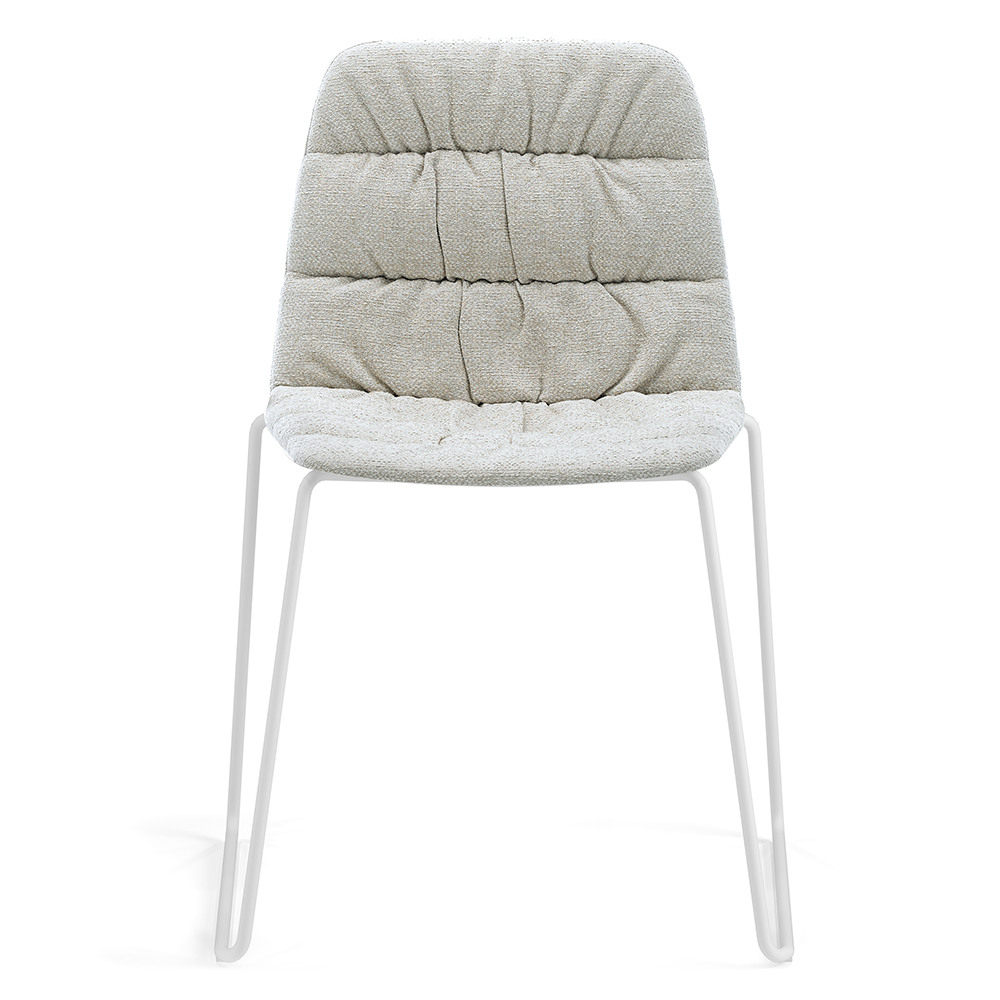 Silla Maarten tapizada Outdoor Viccarbe