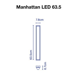Aplique pared Manhattan Marset
