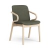 Amstelle sillón de madera Swedese. Elegante y moderno. Gran variedad de combinaciones disponibles