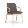 Amstelle sillón de madera Swedese. Elegante y moderno. Gran variedad de combinaciones disponibles