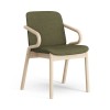 Amstelle sillón de madera Swedese. Elegante y moderno. Gran variedad de combinaciones disponibles