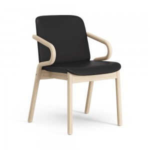 Amstelle sillón de madera Swedese. Elegante y moderno. Gran variedad de combinaciones disponibles
