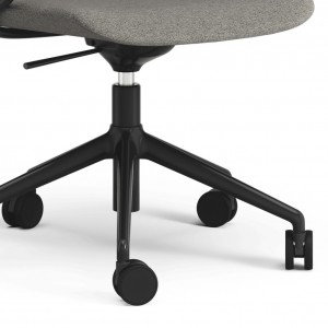 Amstelle giratoria Swedese. Para escritorio y oficina. Estampados de tela y cuero