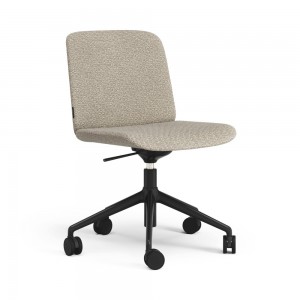 Amstelle giratoria Swedese. Para escritorio y oficina. Estampados de tela y cuero