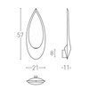 Aplique pared Blum Lumen Center