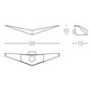 Aplique pared Eagle Led Lumen Center