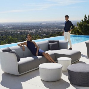 Sofá exterior Suave con 1 brazo de Vondom