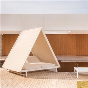 Cama con techo Daybed Frame Vineyard. Vondom