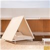 Cama con techo Daybed Frame Vineyard. Vondom