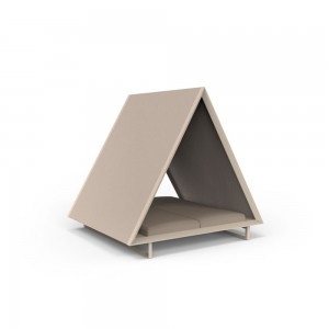 Cama con techo Daybed Frame Vineyard. Vondom