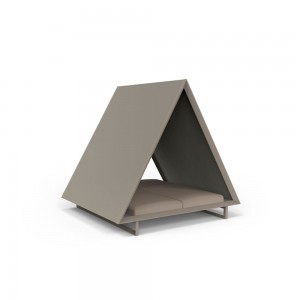 Cama con techo Daybed Frame Vineyard. Vondom