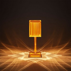 Lámpara sobremesa Gatsby prisma Luz Led de Vondom. Iluminación de diseño.